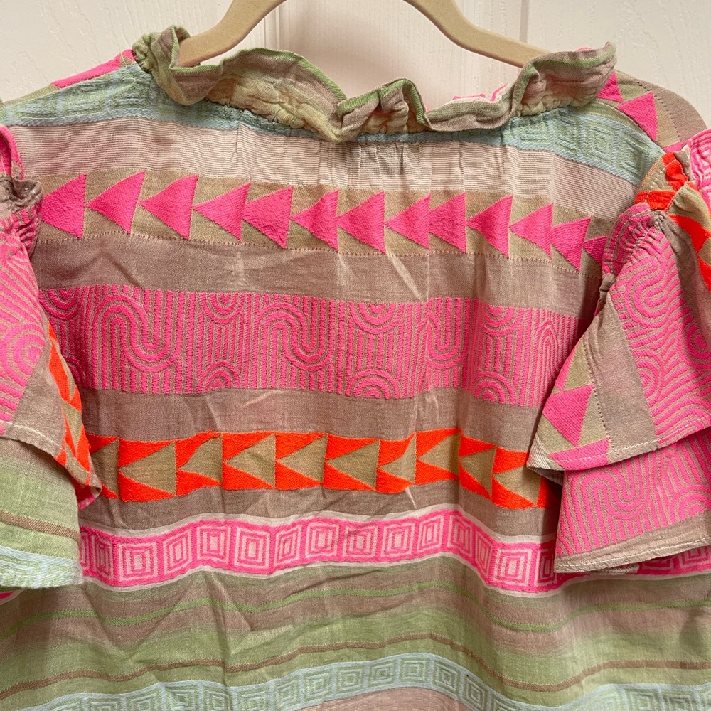 Sofia Multi Colorful Blouse - Picture 8 of 10